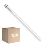 Lot 10x Philips MASTER LED T8 (EM/Direct 230V) High Output T8 7.6W 1150lm - 840 Blanc Froid | 60cm - Équivalent 18W