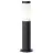 Brilliant Dody Borne Lampadaires Salon Métal Plastique Noir | 120mm - IP44 - Extérieur - Convient pour 1x E27