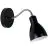 Nordlux Cyclone Applique Murale Métal Noir | Convient pour E14