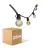 D'Lite LED Guirlande lumineuse Sparkl 25m 4W 250lm - 827 Blanc Très Chaud | IP44 - 5x Connectable