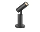 SLV S-Tube Aluminium Noir | Convient pour 1x GU10