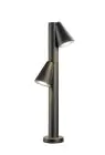 SLV T-Tube Aluminium Noir | Convient pour 1x GU10