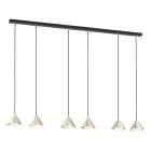 Emibig Suspension Luminaire Elit Acier Noir | Convient pour 6x GX53 - Max 12W
