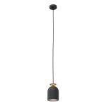 Emibig Hanglamp Target Staal Zwart | Geschikt voor 1x E27 - Max 15W