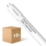 Voordeelpak 10x Noxion LED Buis T8 Avant (EM/Mains) Standard Output 19W 2300lm - 840 Koel Wit | 150cm - Vervangt 58W