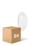 Voordeelpak 5x Ledvance Surface Circulair 250 Wit 13W 960lm - 840 Koel Wit | IP44 -  met Sensor