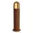 SLV Cone 70 Vloerlamp Staal Roestig Rond | Buitenverlichting - IP54 - Geschikt voor 1x E27 