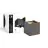 D'Lite Wandlamp Elingen Aluminium Zwart Up & Down 4.9W 480lm - 830 Warm Wit | IP65