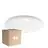Voordeelpak 4x Noxion LED Bulkhead Corido V2 Wit 12/16/20W 2000lm 830-840-865 CCT | IP44 - Bewegings- en Lichtsensor