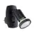 Eglo Wandlamp Parrini Lamp met Stekker Zwart 4.5W 345lm - 830 Warm Wit | IP20 - Incl. 1x GU10