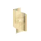 Emibig Wandlamp Spiraal Staal Goud | Geschikt voor 1x G9 - Max 8W