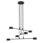 Emibig Hanglamp Modus Staal Zwart | Geschikt voor 6x GX53 - Max 12W